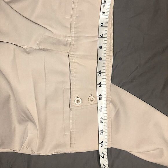 Vintage Zinc Cream Flare Pants. Size 7. - Picture 7 of 7